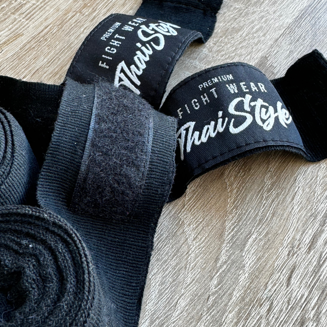 Muay Thai Bandagen | Schwarz | 4,5 M.