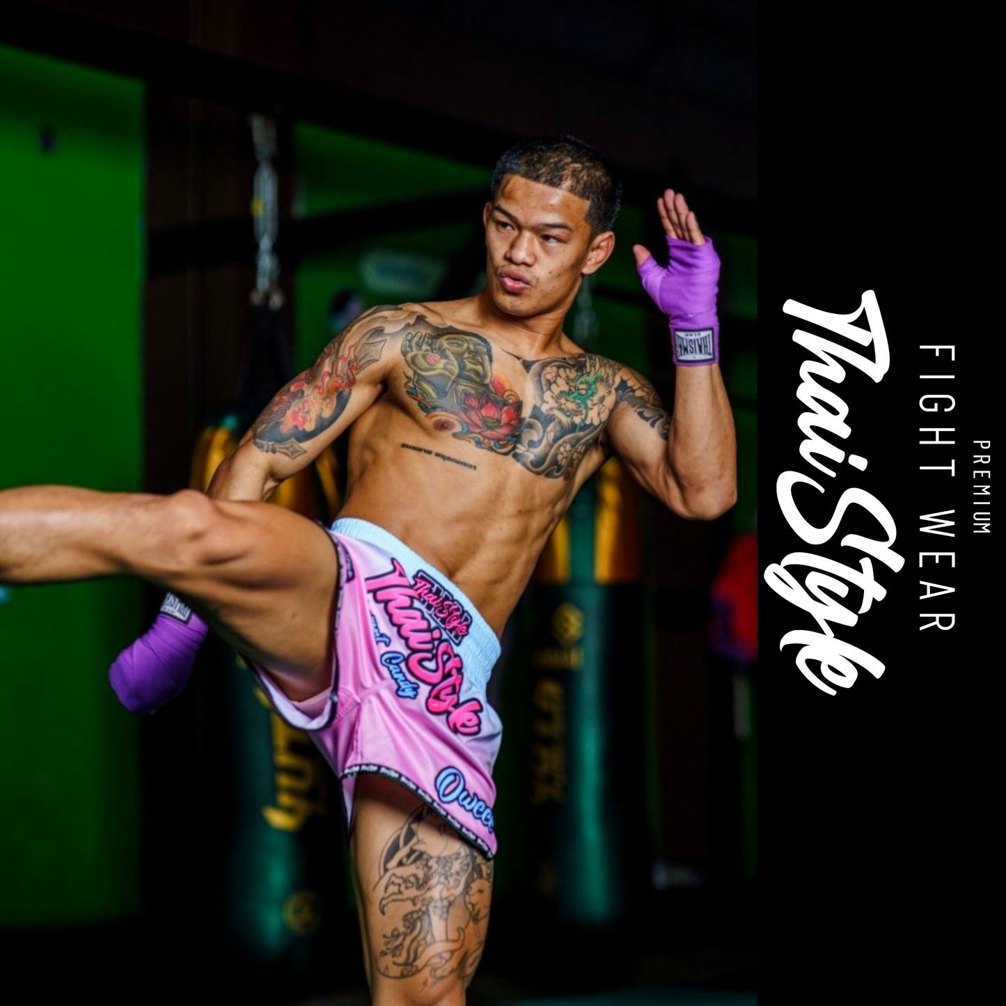 Muay Thai Shorts Cotton Candy