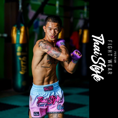 Muay Thai Shorts Cotton Candy