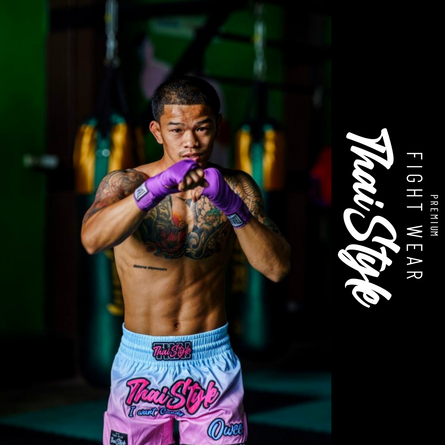 Muay Thai Shorts Cotton Candy