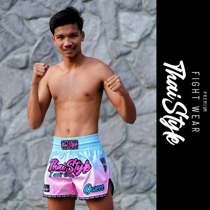 Muay Thai Shorts Cotton Candy