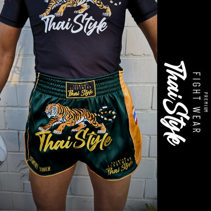 Muay Thai Shorts Cement Tiger