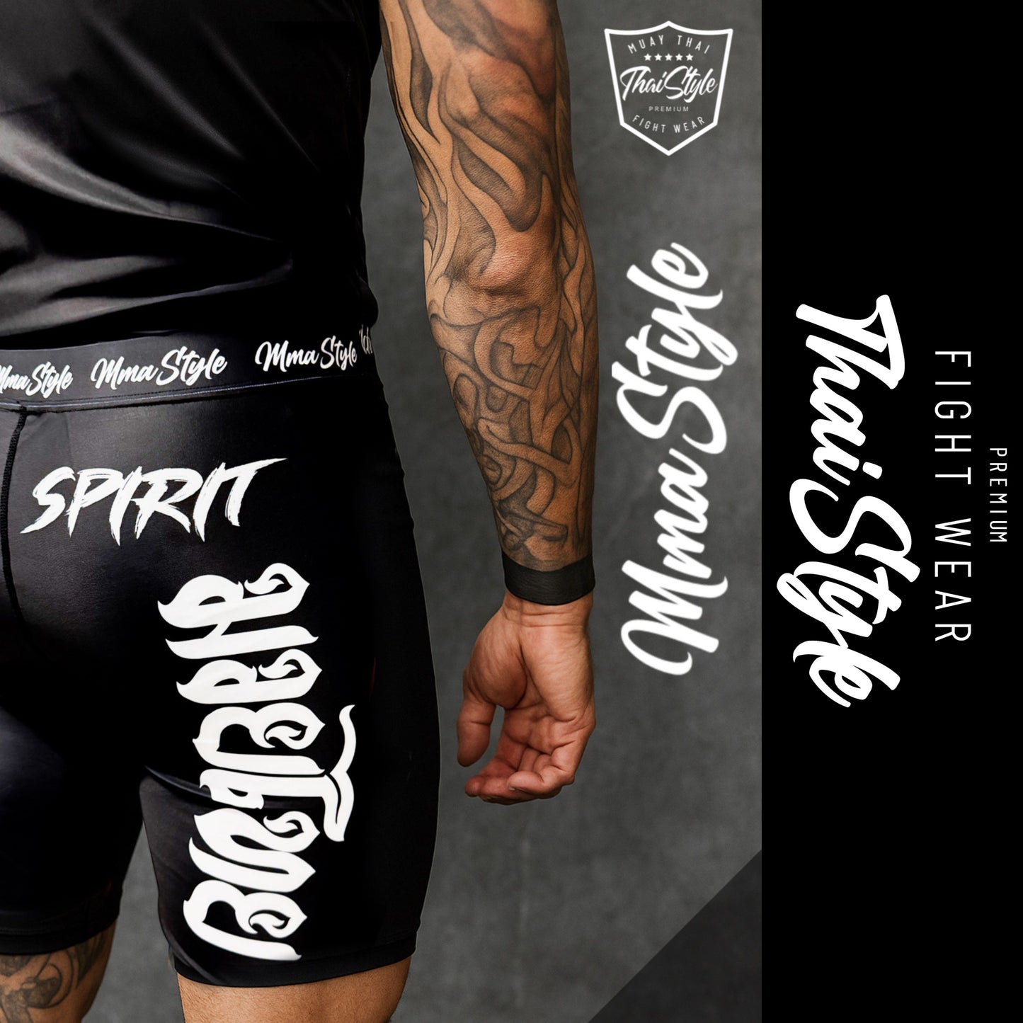 MMA Vale Tudo Shorts Tiger Spirit