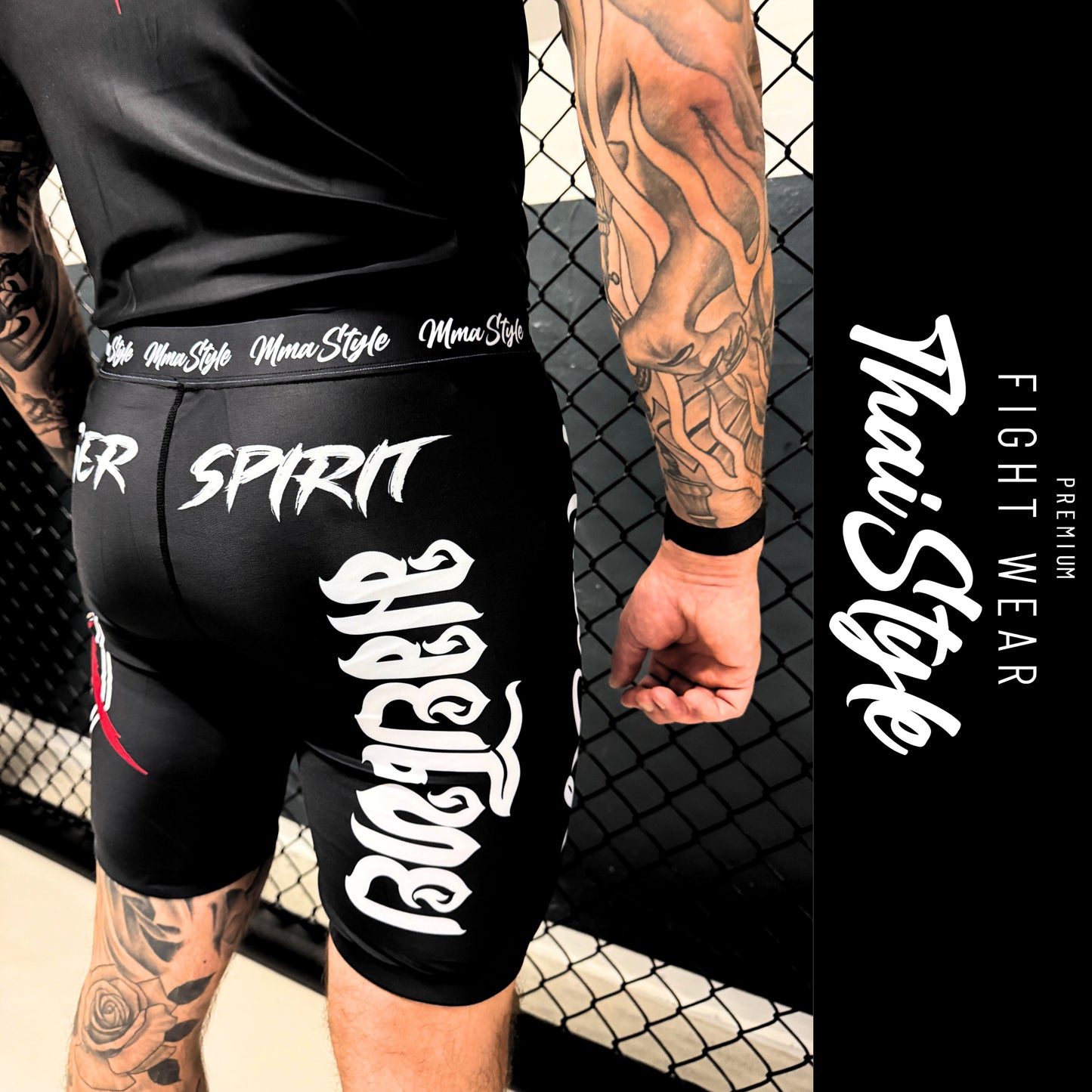 MMA Vale Tudo Shorts Tiger Spirit