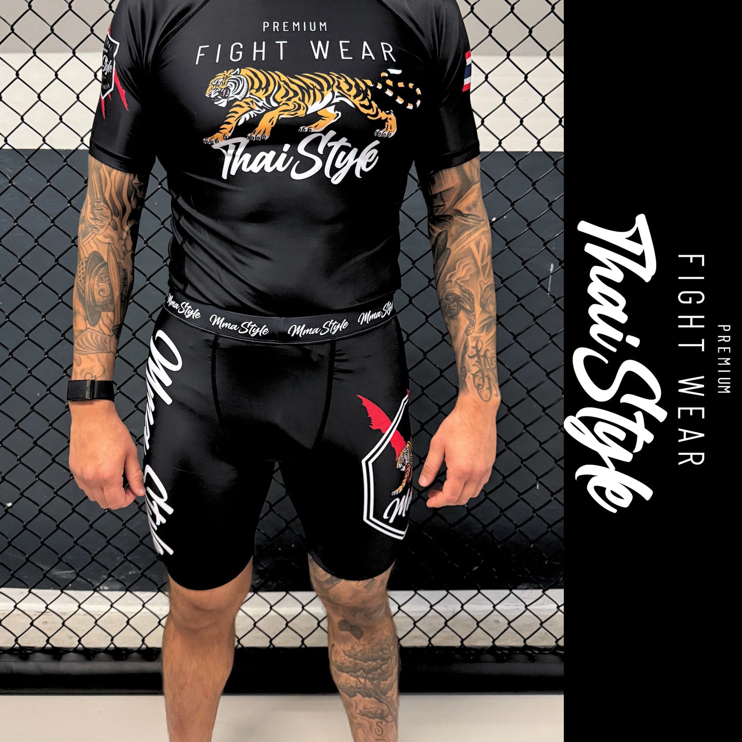 MMA Vale Tudo Shorts Tiger Spirit