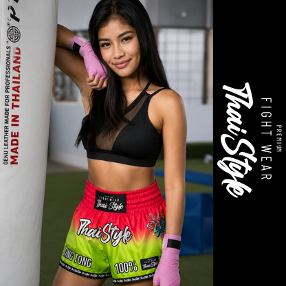 'TING TONG MELON' Muay Thai Shorts – Summer Edition