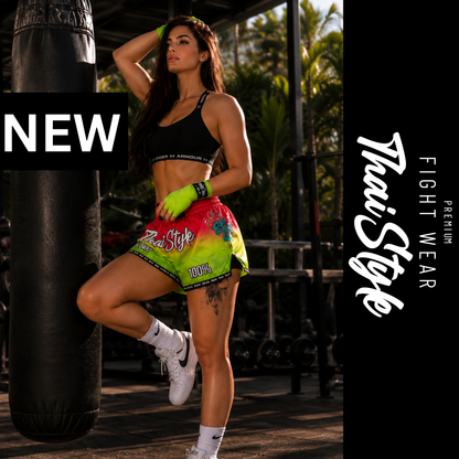 'TING TONG MELON' Muay Thai Shorts – Summer Edition