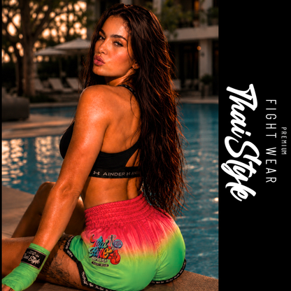 'TING TONG MELON' Muay Thai Shorts – Summer Edition