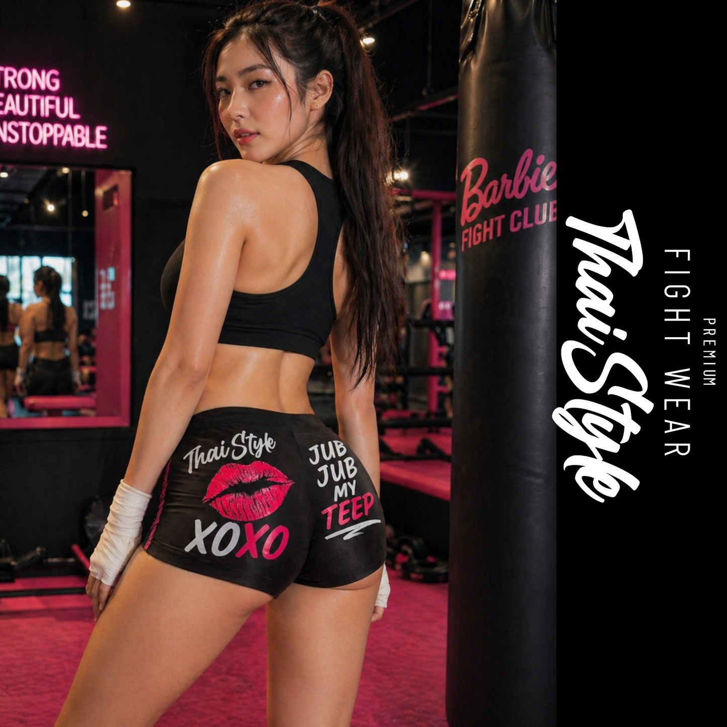 Muay Thai Hot Pants "Jub Jub my Teep"